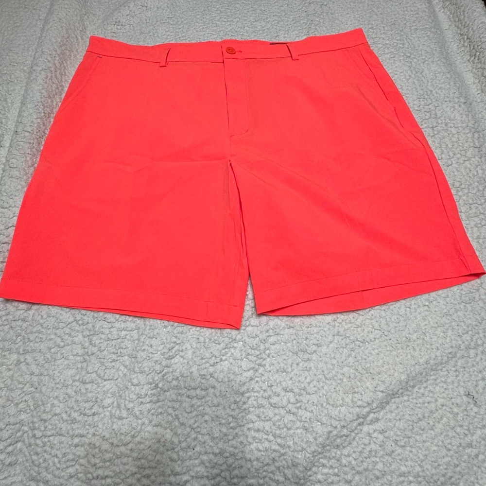 Vineyard Vines Hybrid Shorts in Neon Orange